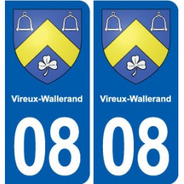 08 Renwez logo ville autocollant plaque stickers