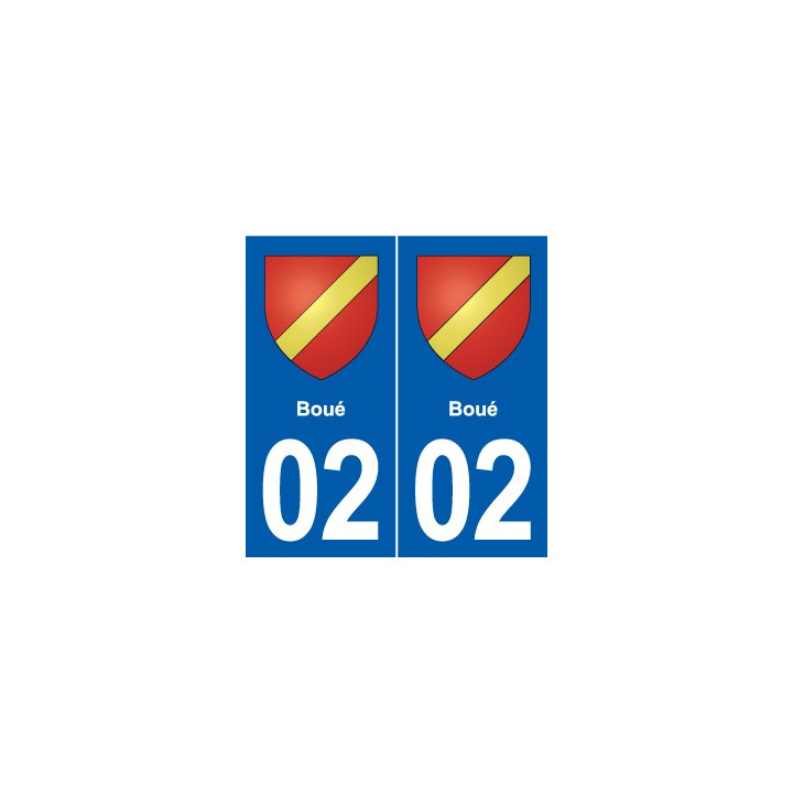 02 Braine blason ville autocollant plaque sticker