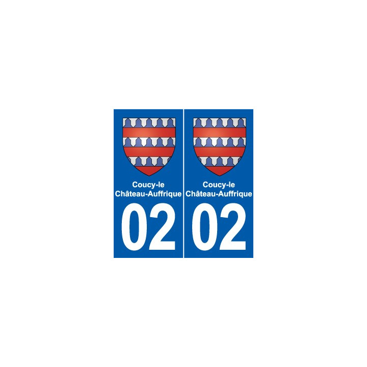02 Braine blason ville autocollant plaque sticker