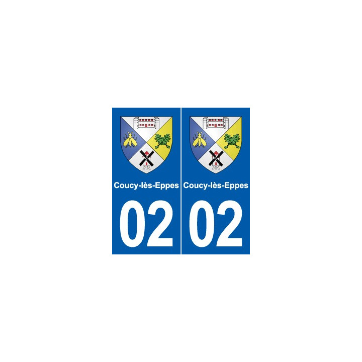 02 Braine blason ville autocollant plaque sticker