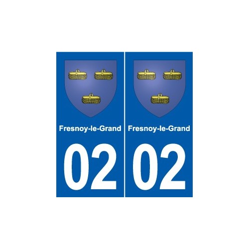 02 Braine blason ville autocollant plaque sticker