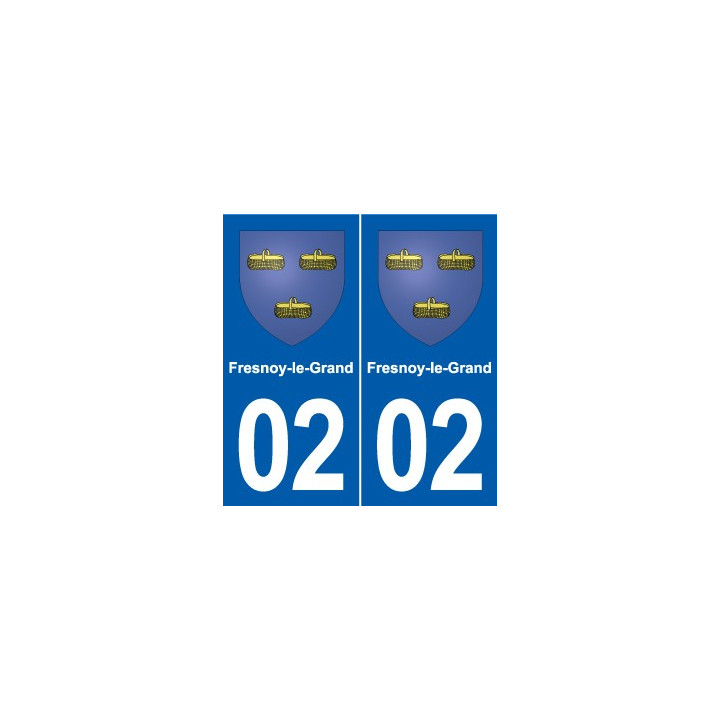 02 Braine blason ville autocollant plaque sticker