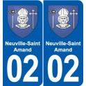 02 Chambry blason ville autocollant plaque sticker