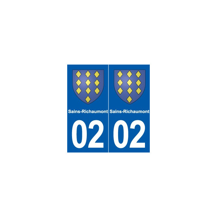 02 Boué blason ville autocollant plaque sticker