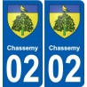 02 Barisis blason ville autocollant plaque sticker