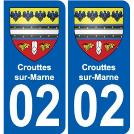 02 Coincy blason ville autocollant plaque sticker