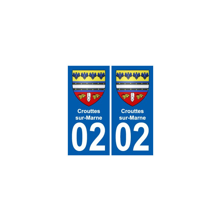 02 Coincy blason ville autocollant plaque sticker
