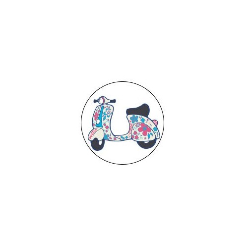 Scooter - Autocollants Stickers caches enjoliveurs  pour jante auto