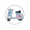 Scooter - Autocollants Stickers caches enjoliveurs  pour jante auto