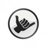 Shaka- Autocollants Stickers caches enjoliveurs  pour jante auto