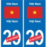 Autocollant Afghanistan افغانستان sticker numéro département au choix plaque immatriculation auto