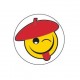 Smiley - Autocollants Stickers caches enjoliveurs  pour jante auto