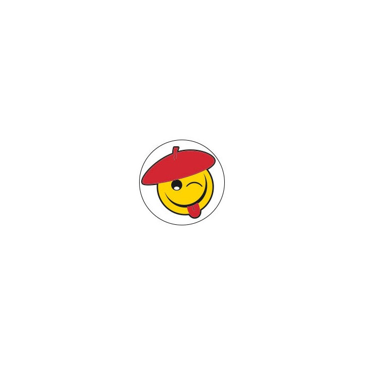 Smiley - Autocollants Stickers caches enjoliveurs  pour jante auto