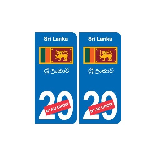 Autocollant Ouzbékistan  Ўзбекистон sticker numéro département au choix plaque immatriculation auto
