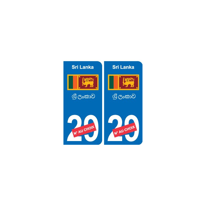 Autocollant Ouzbékistan  Ўзбекистон sticker numéro département au choix plaque immatriculation auto