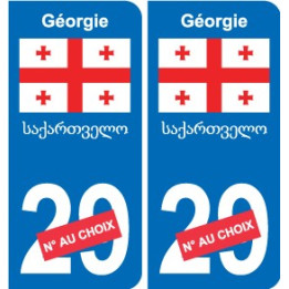Autocollant Singapour Singapore sticker numéro département au choix plaque immatriculation auto