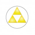 Triforce - Autocollants Stickers caches enjoliveurs  pour jante auto
