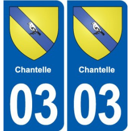 03 Besson blason ville autocollant plaque stickers