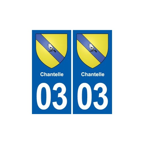 03 Besson blason ville autocollant plaque stickers
