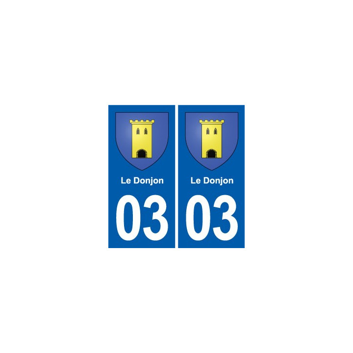 03 Abrest blason ville autocollant plaque stickers