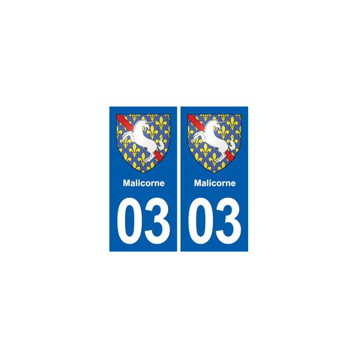 03 Abrest blason ville autocollant plaque stickers