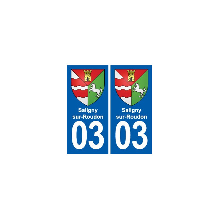 03 Abrest blason ville autocollant plaque stickers