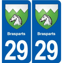 29 Sizun blason autocollant plaque stickers ville