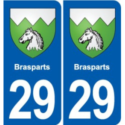 29 Sizun blason autocollant plaque stickers ville