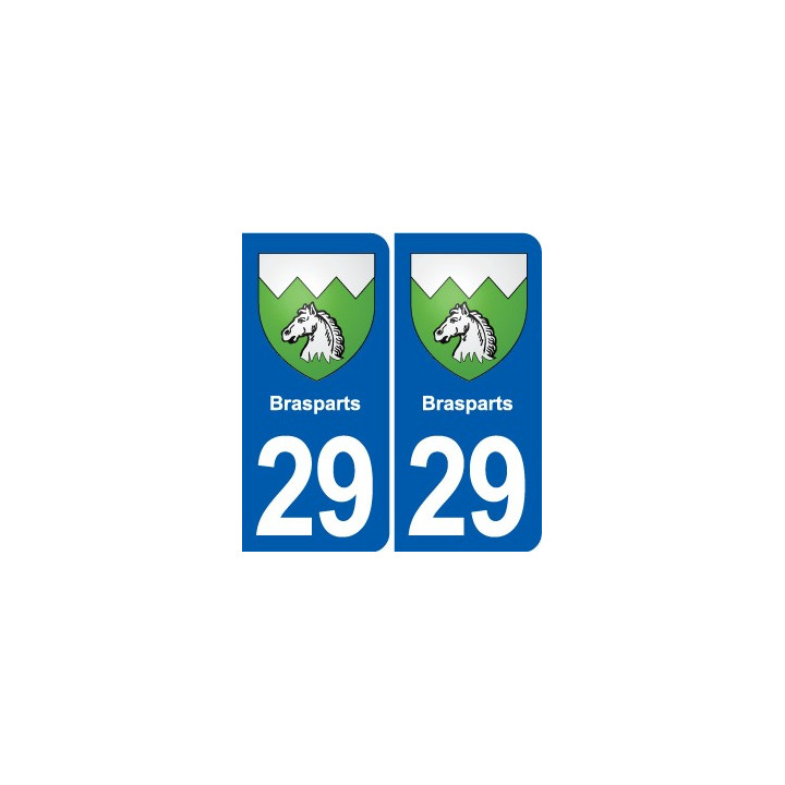 29 Sizun blason autocollant plaque stickers ville