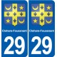 29 Penmarch blason autocollant plaque stickers ville
