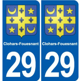 29 Penmarch blason autocollant plaque stickers ville