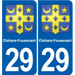 29 Penmarch blason autocollant plaque stickers ville