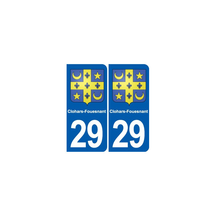 29 Penmarch blason autocollant plaque stickers ville
