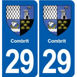 29 Penmarch logo autocollant plaque stickers ville
