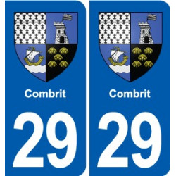 29 Penmarch logo autocollant plaque stickers ville