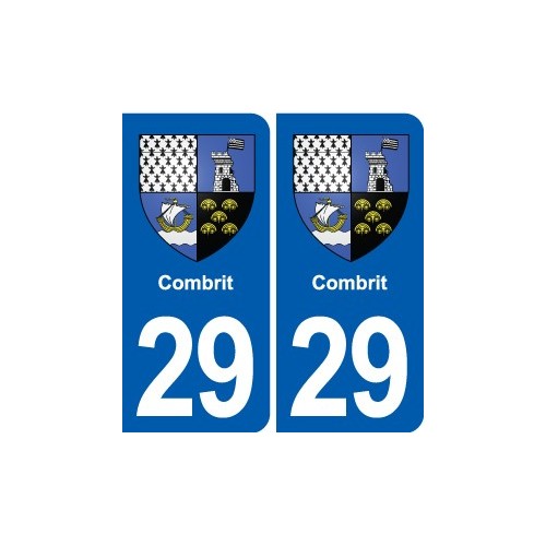 29 Penmarch logo autocollant plaque stickers ville