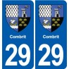 29 Penmarch logo autocollant plaque stickers ville