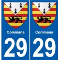 29 Penmarch blason autocollant plaque stickers ville