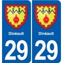 29 Penmarch blason autocollant plaque stickers ville