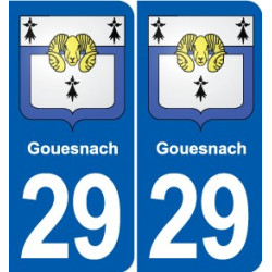 29 Penmarch blason autocollant plaque stickers ville