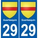 29 Penmarch blason autocollant plaque stickers ville