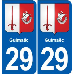 29 Penmarch blason autocollant plaque stickers ville