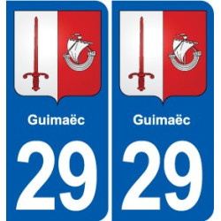 29 Penmarch blason autocollant plaque stickers ville