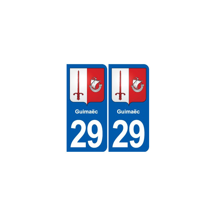 29 Penmarch blason autocollant plaque stickers ville