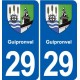 29 Penmarch blason autocollant plaque stickers ville