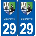 29 Penmarch blason autocollant plaque stickers ville