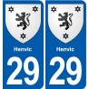 29 Penmarch blason autocollant plaque stickers ville