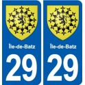 29 Penmarch blason autocollant plaque stickers ville