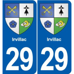 29 Penmarch logo autocollant plaque stickers ville