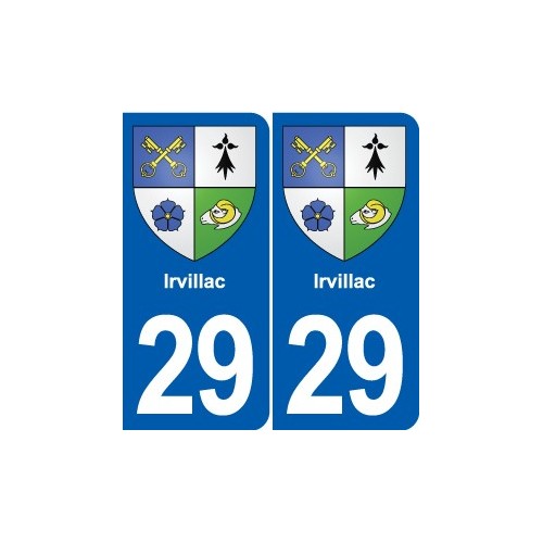 29 Penmarch logo autocollant plaque stickers ville